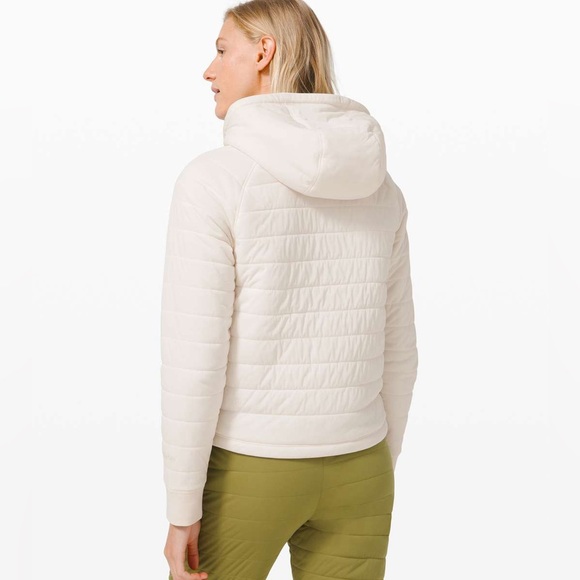 Lululemon Dynamic Movement Hoodie Light Ivory, Size 4, Excellent Condition - Picture 2 of 10